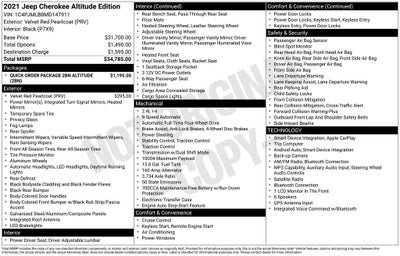 2021 Jeep Cherokee Latitude Plus