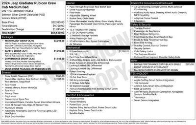 2024 Jeep Gladiator Rubicon