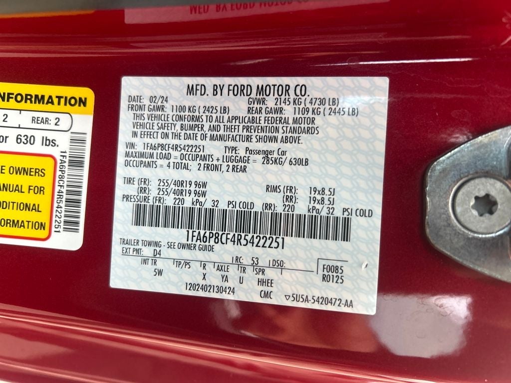 2024 Ford Mustang GT Premium