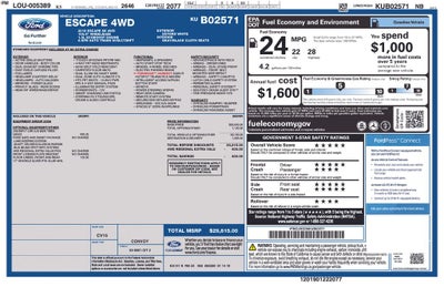 2019 Ford Escape SE
