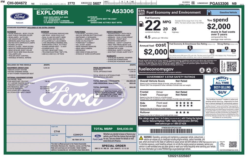 2023 Ford Explorer XLT