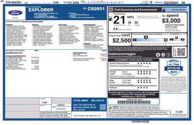 2025 Ford Explorer Platinum