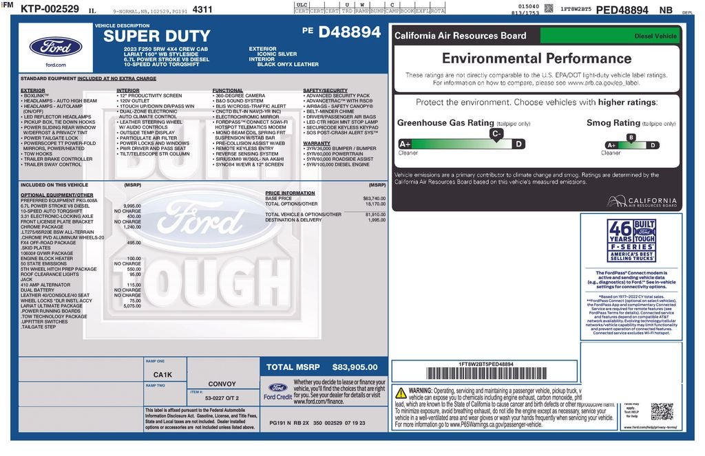 2023 Ford F-250SD Lariat