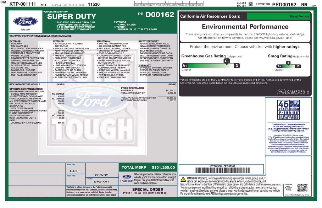 2023 Ford F-350SD Limited