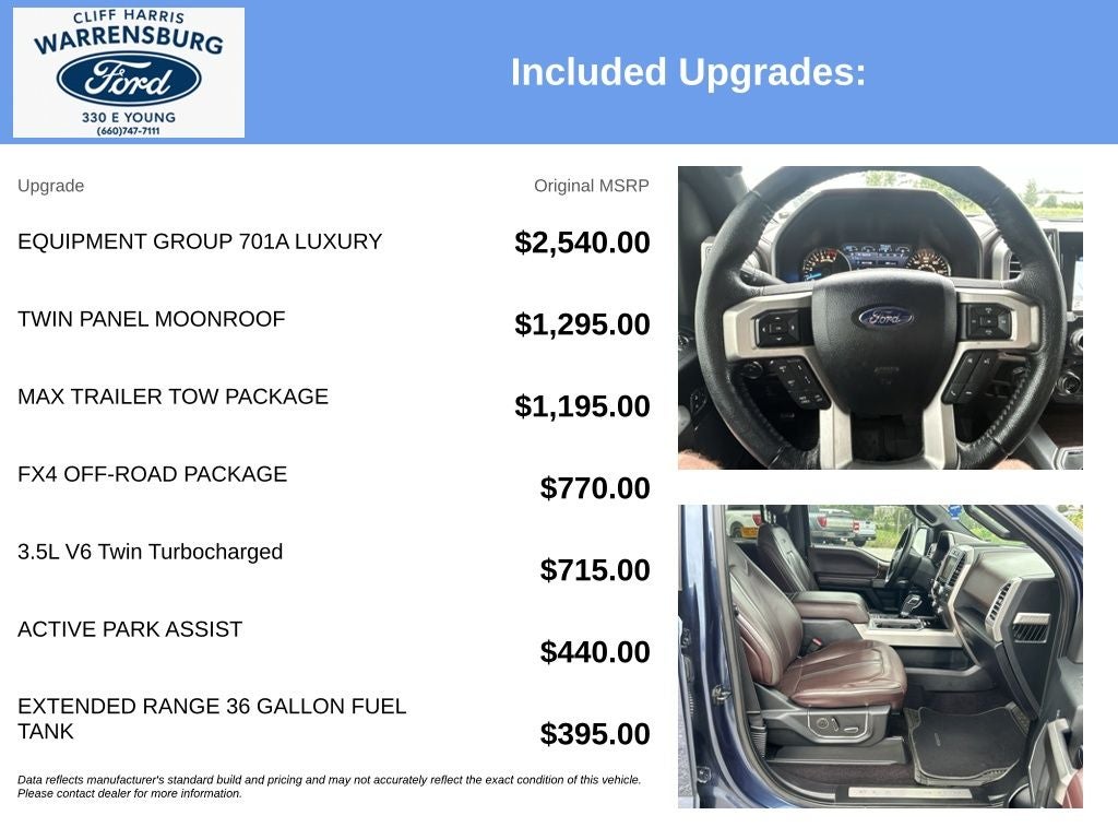 2016 Ford F-150 Platinum