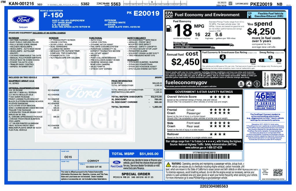 2023 Ford F-150 XL