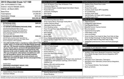 2013 Chevrolet Cruze 1LT