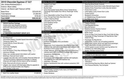 2010 Chevrolet Equinox LT 2LT