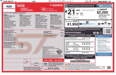 2021 Ford Edge ST