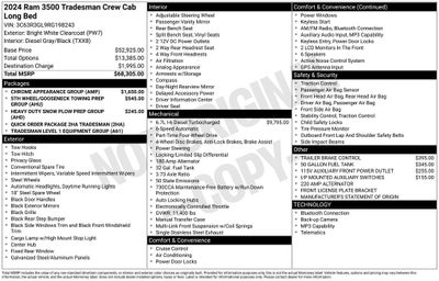 2024 RAM 3500 Tradesman