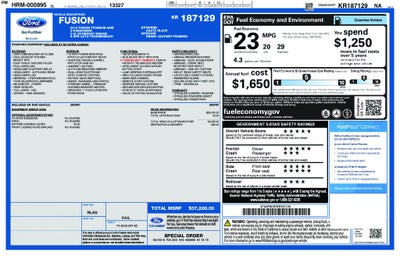 2019 Ford Fusion Titanium