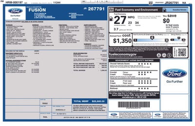 2018 Ford Fusion SE