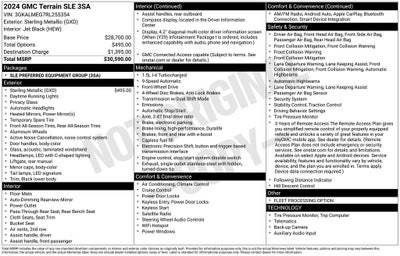 2024 GMC Terrain SLE