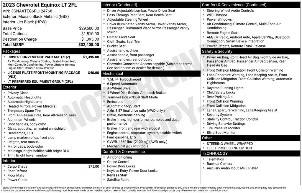 2023 Chevrolet Equinox LT