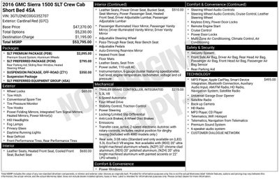 2016 GMC Sierra 1500 SLT