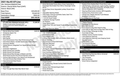 2021 Kia K5 GT-Line