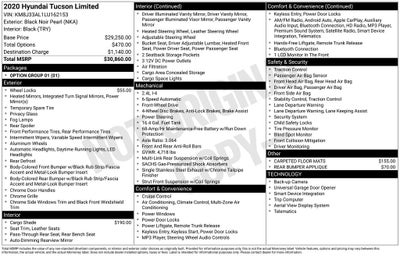 2020 Hyundai Tucson Limited