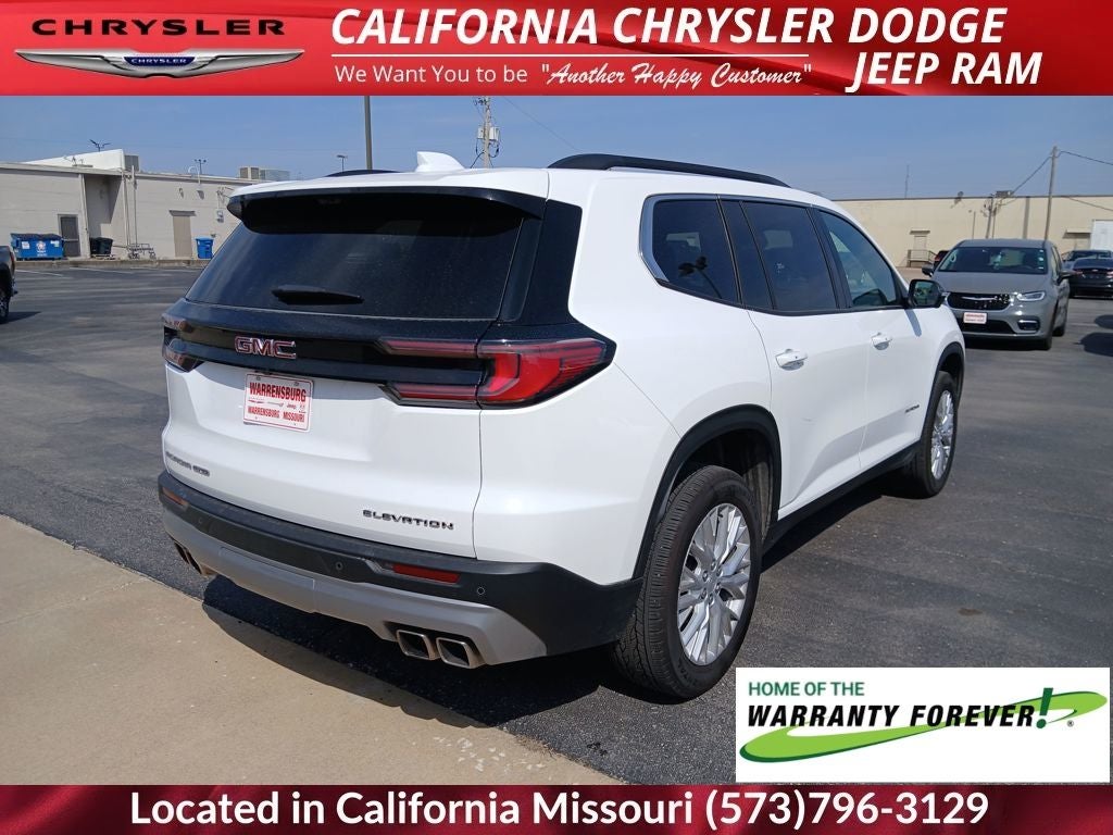 2026 GMC Acadia Elevation