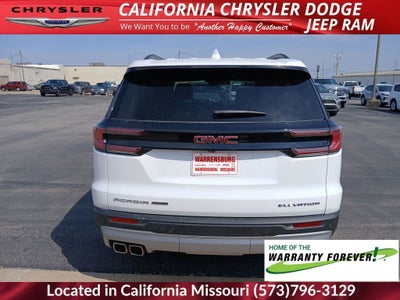 2026 GMC Acadia Elevation