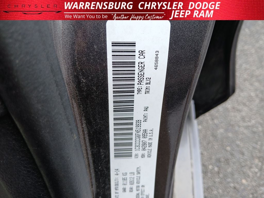 2015 Chrysler 200 C