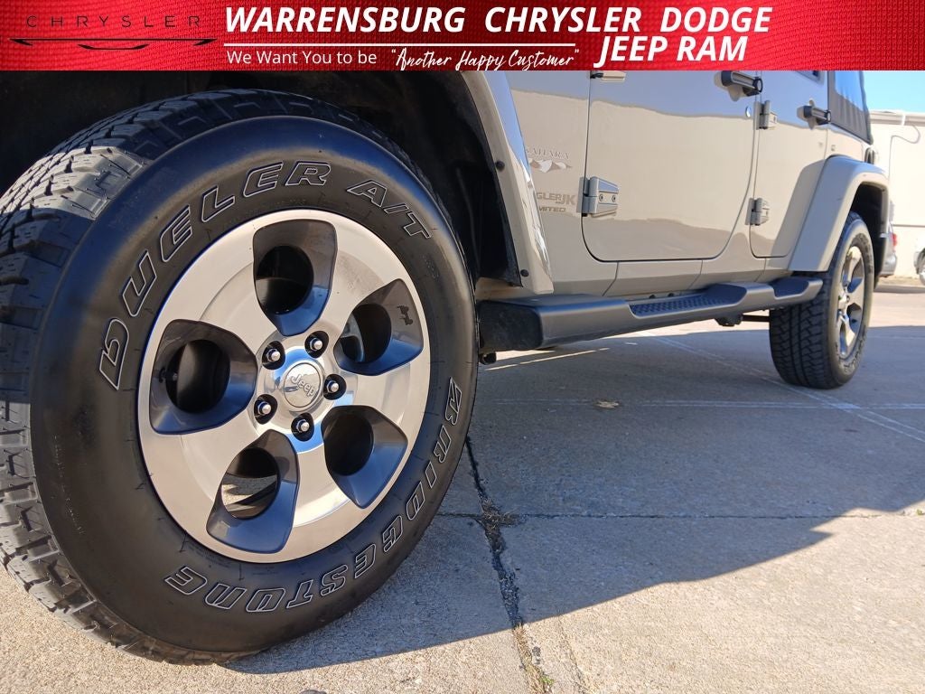 2018 Jeep Wrangler JK Unlimited Sahara 4x4