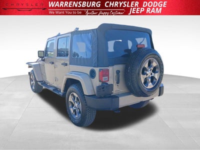 2018 Jeep Wrangler JK Unlimited Sahara 4x4