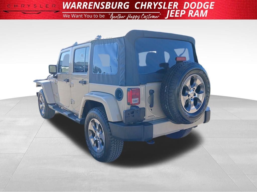 2018 Jeep Wrangler JK Unlimited Sahara 4x4