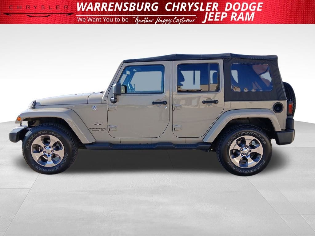2018 Jeep Wrangler JK Unlimited Sahara 4x4