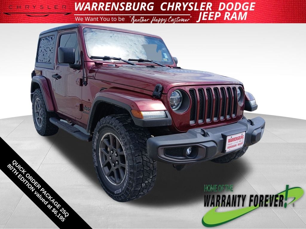2021 Jeep Wrangler 80th Anniversary 4x4