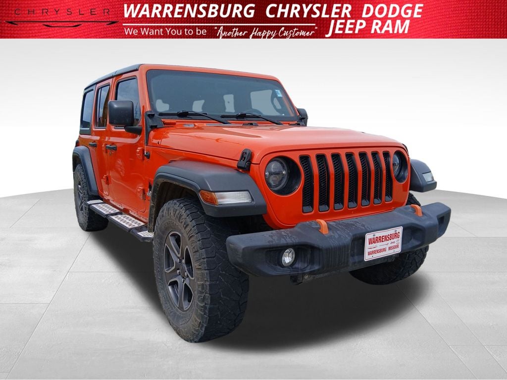 2018 Jeep Wrangler Unlimited Sport S 4x4
