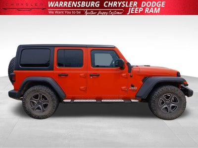 2018 Jeep Wrangler Unlimited Sport S 4x4