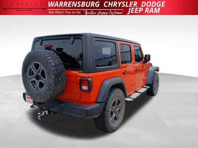 2018 Jeep Wrangler Unlimited Sport S 4x4