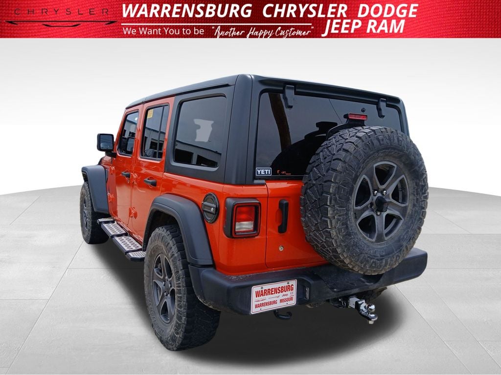 2018 Jeep Wrangler Unlimited Sport S 4x4