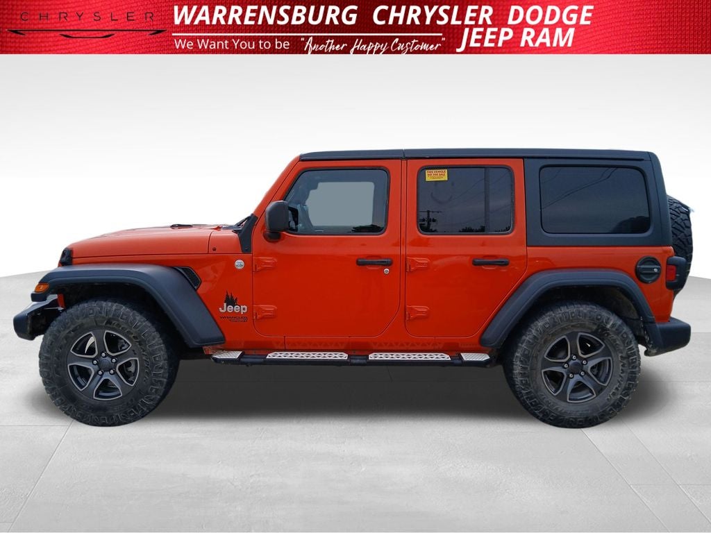2018 Jeep Wrangler Unlimited Sport S 4x4