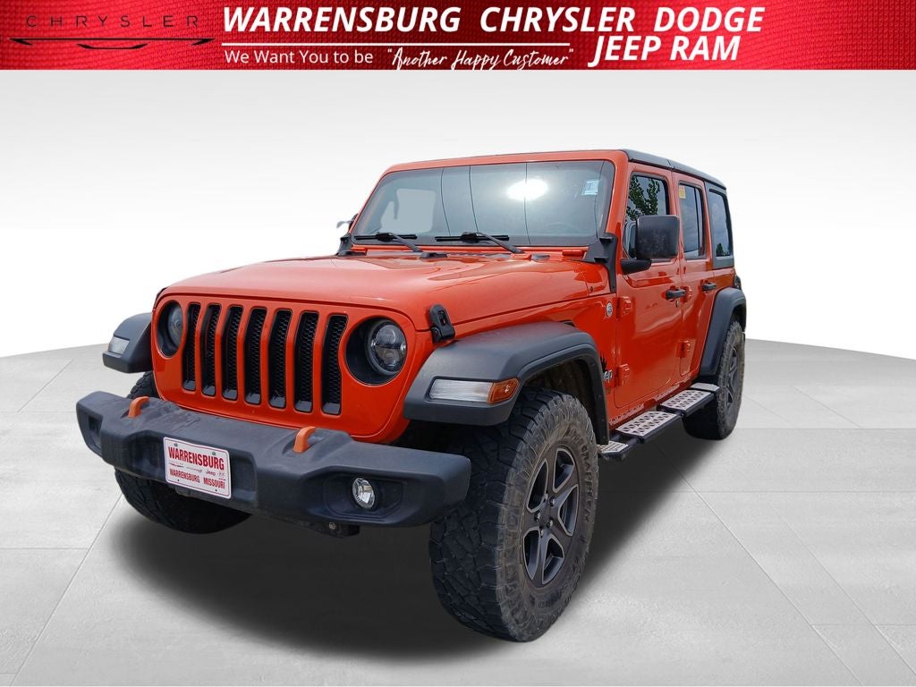 2018 Jeep Wrangler Unlimited Sport S 4x4