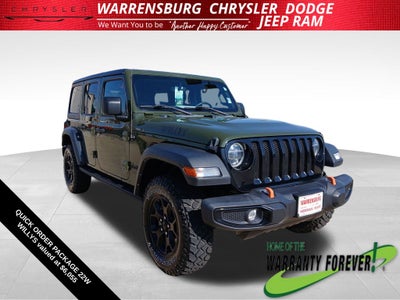 2022 Jeep Wrangler Unlimited Willys