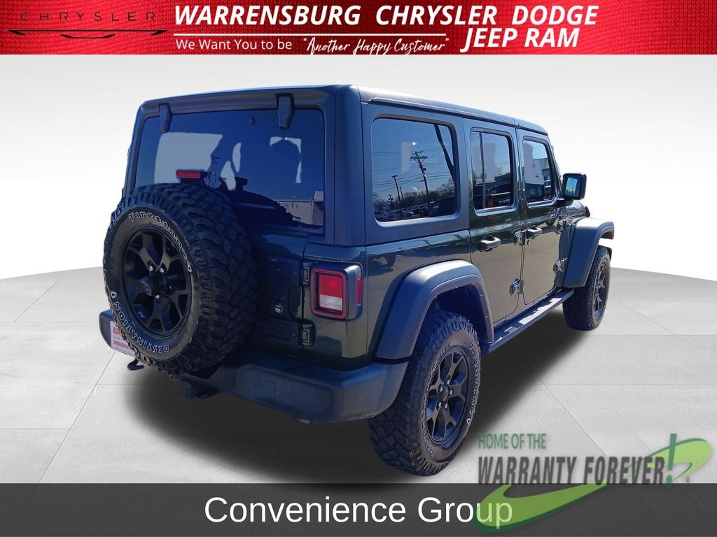2022 Jeep Wrangler Unlimited Willys
