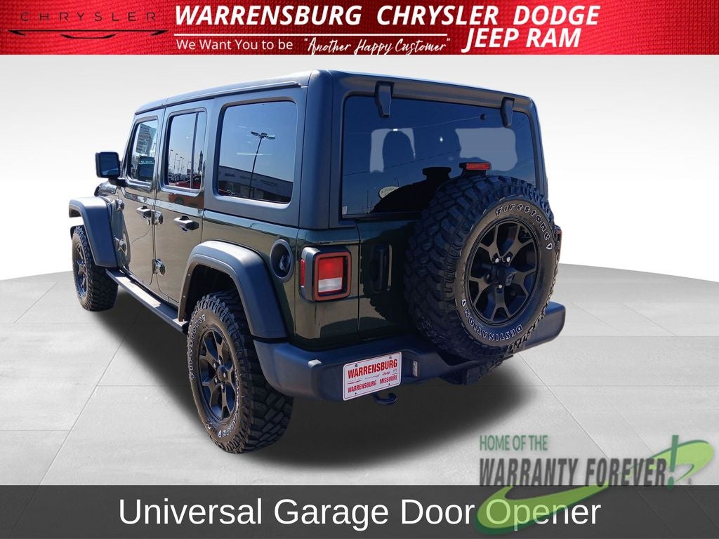 2022 Jeep Wrangler Unlimited Willys