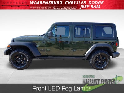2022 Jeep Wrangler Unlimited Willys