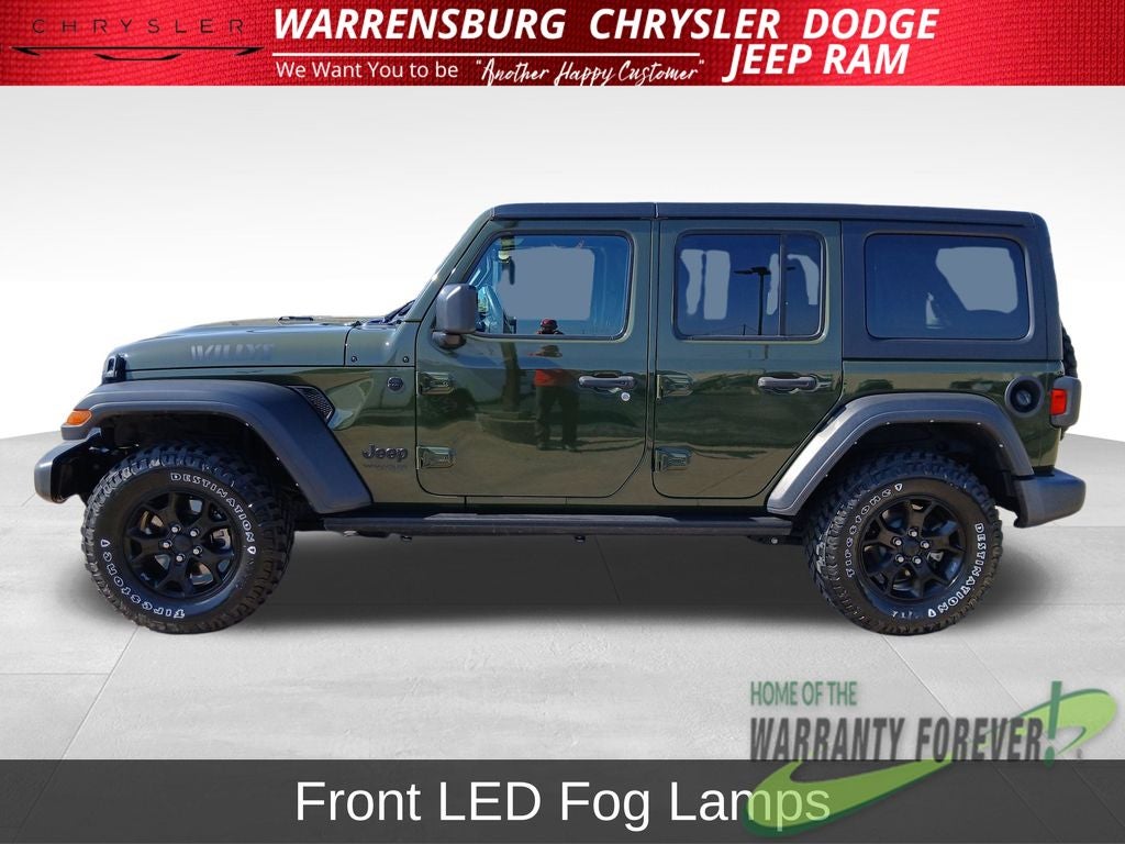 2022 Jeep Wrangler Unlimited Willys