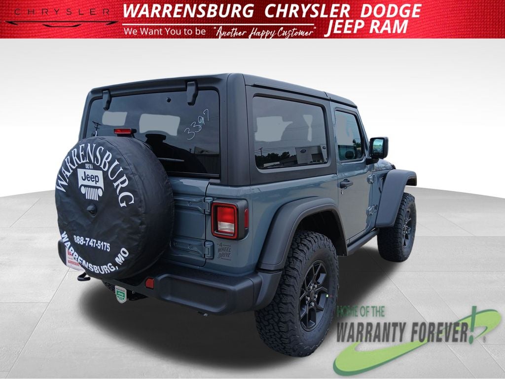 2026 Jeep Wrangler WRANGLER 2-DOOR WILLYS