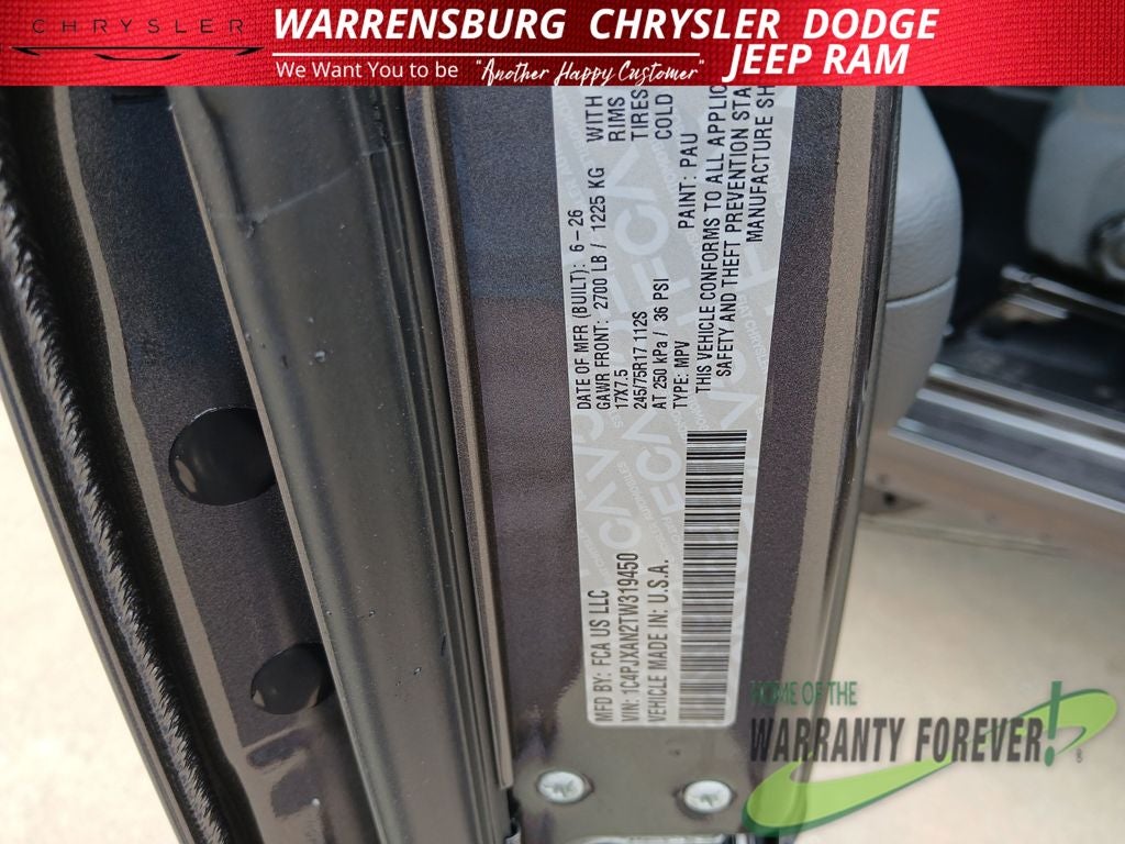 2026 Jeep Wrangler WRANGLER 2-DOOR SPORT S
