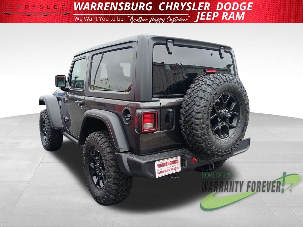 2026 Jeep Wrangler WRANGLER 2-DOOR WILLYS