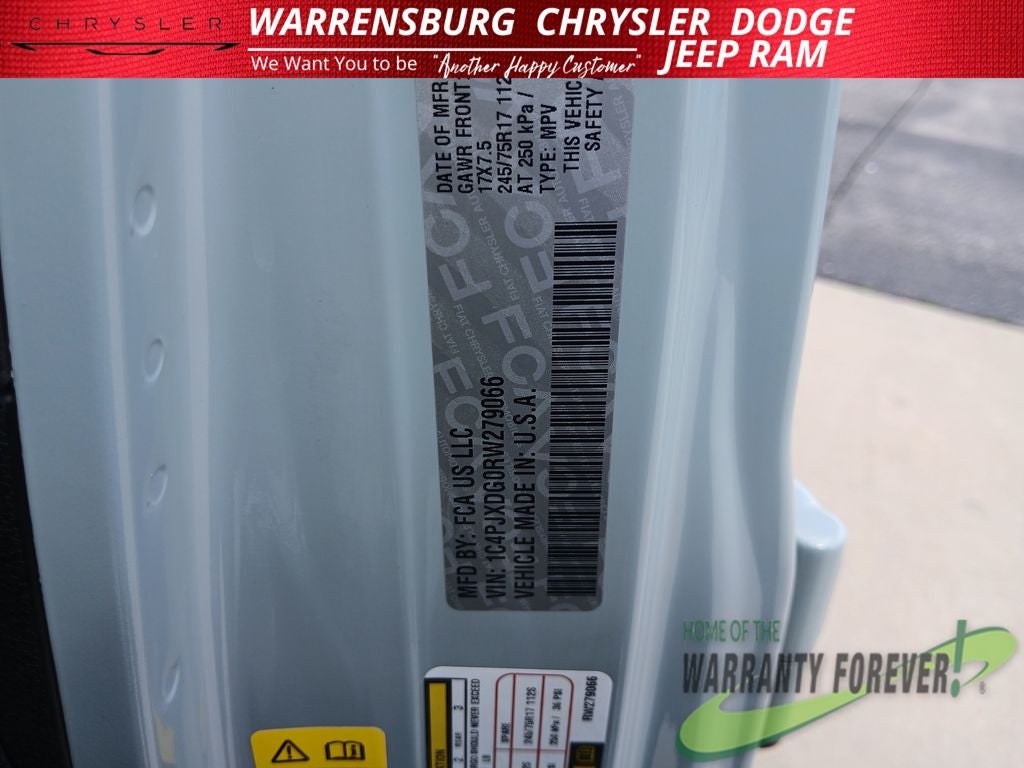 2024 Jeep Wrangler 4-Door Sport S 4x4