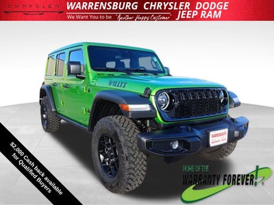 2026 Jeep Wrangler WRANGLER 4-DOOR WILLYS