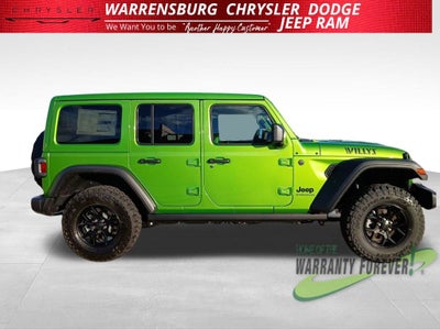 2026 Jeep Wrangler WRANGLER 4-DOOR WILLYS
