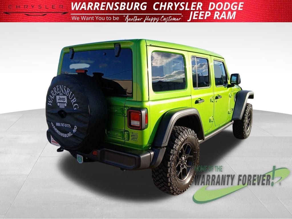 2026 Jeep Wrangler WRANGLER 4-DOOR WILLYS