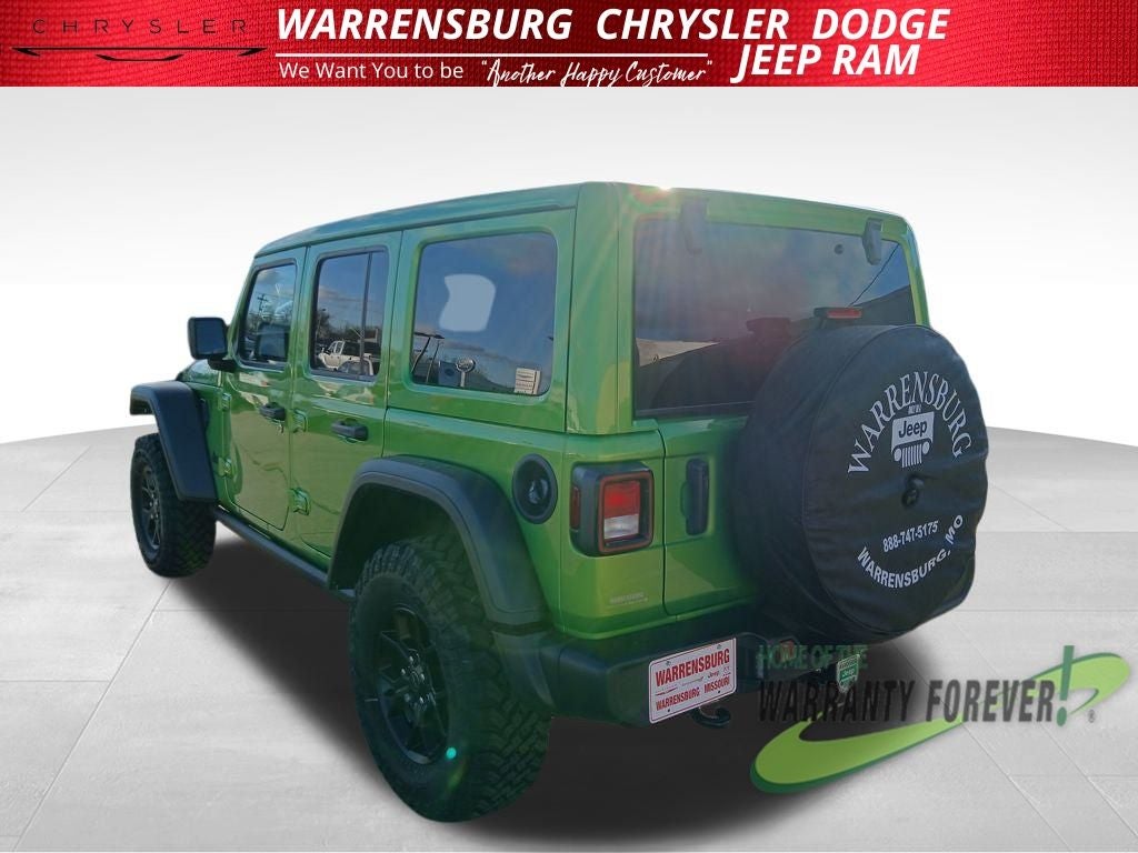 2026 Jeep Wrangler WRANGLER 4-DOOR WILLYS