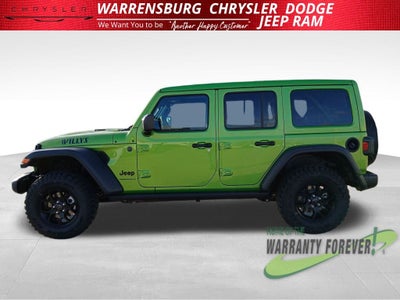 2026 Jeep Wrangler WRANGLER 4-DOOR WILLYS