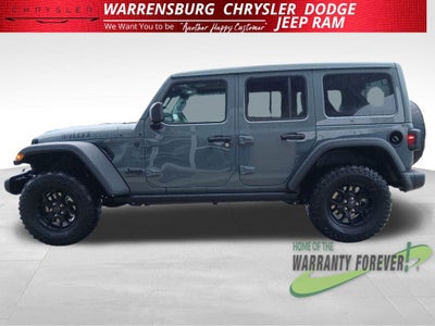 2026 Jeep Wrangler WRANGLER 4-DOOR WILLYS